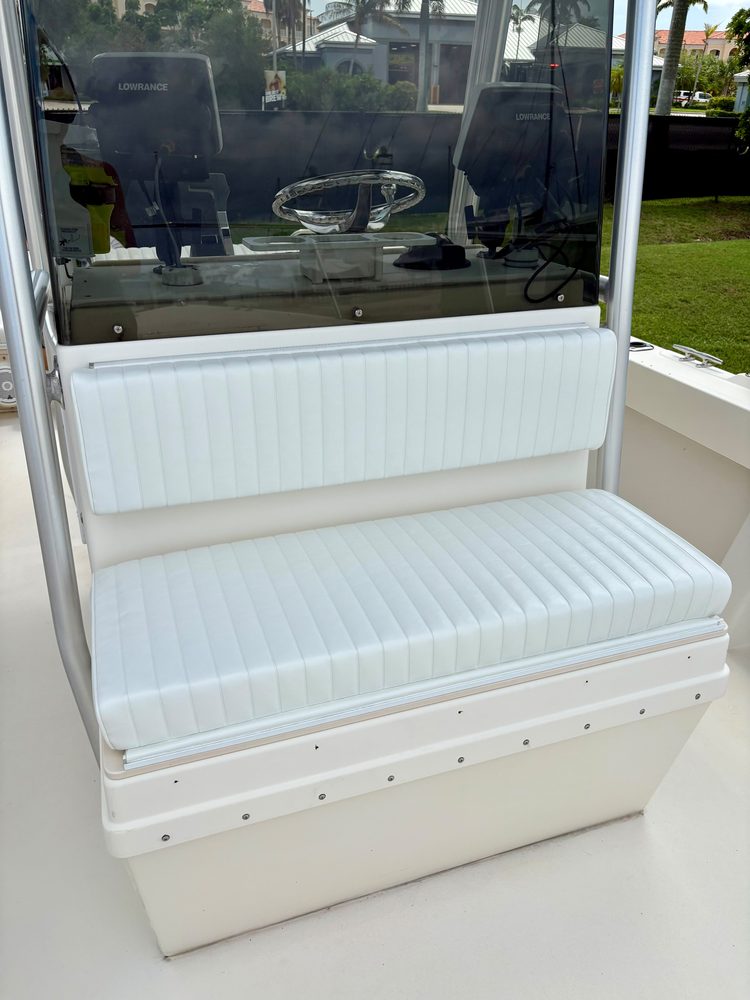 Custom marine cushions and upholstery
