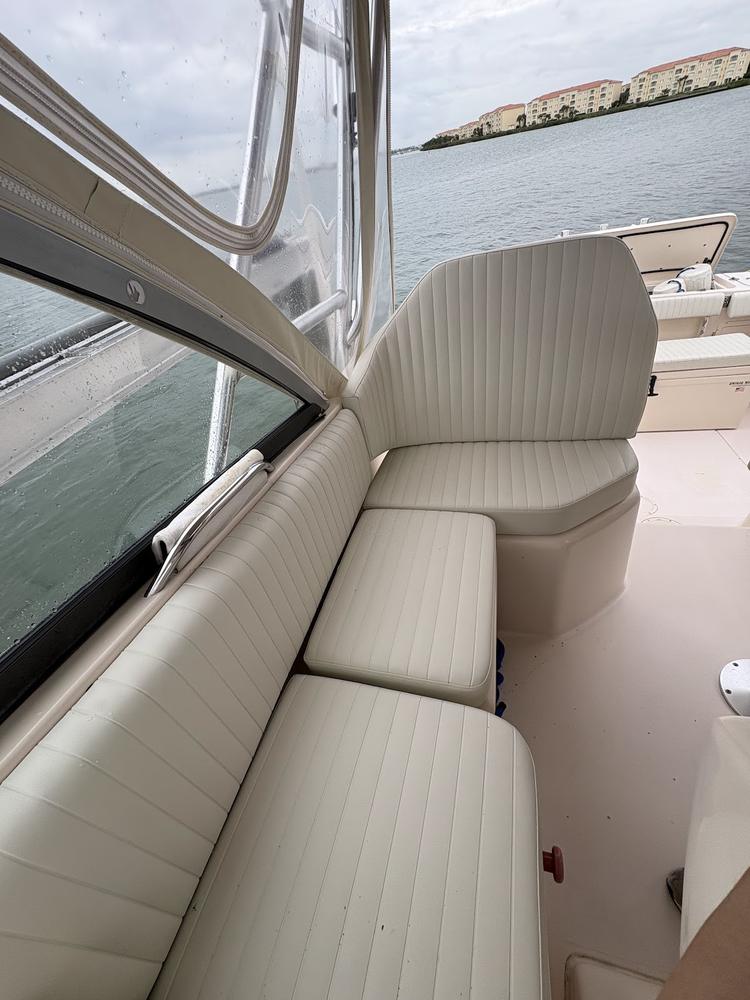 Custom marine cushions and upholstery