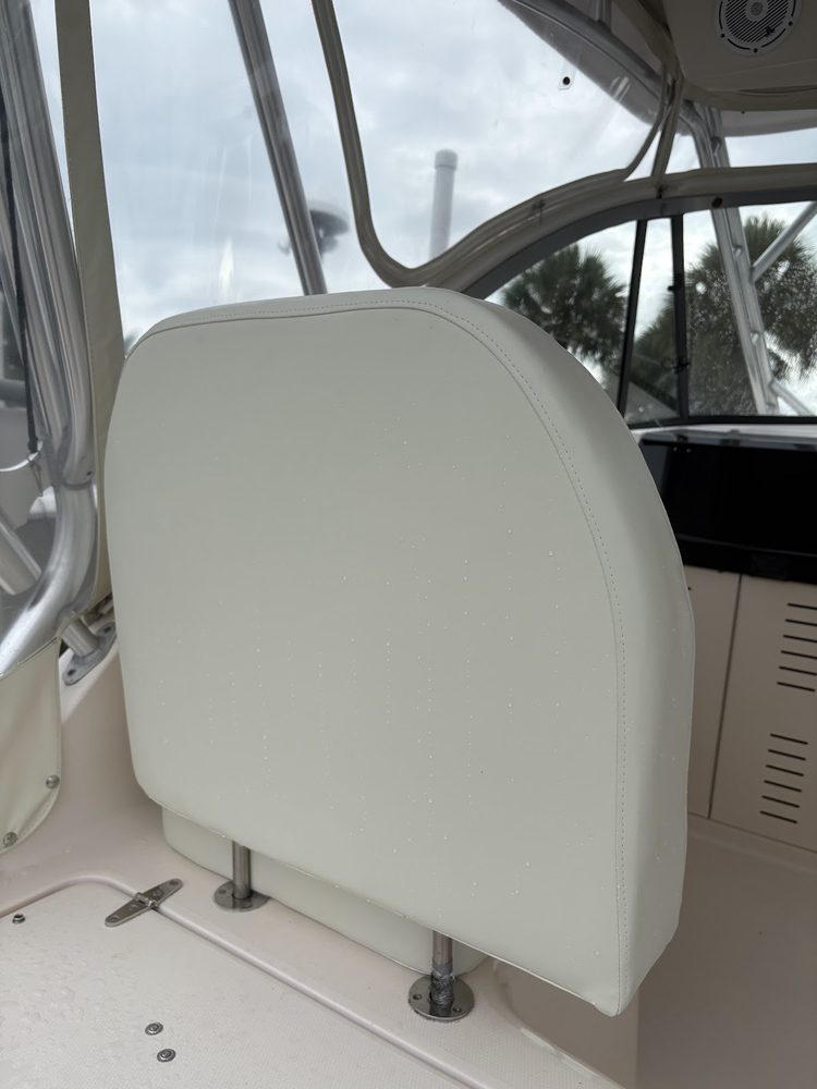 Custom marine cushions and upholstery