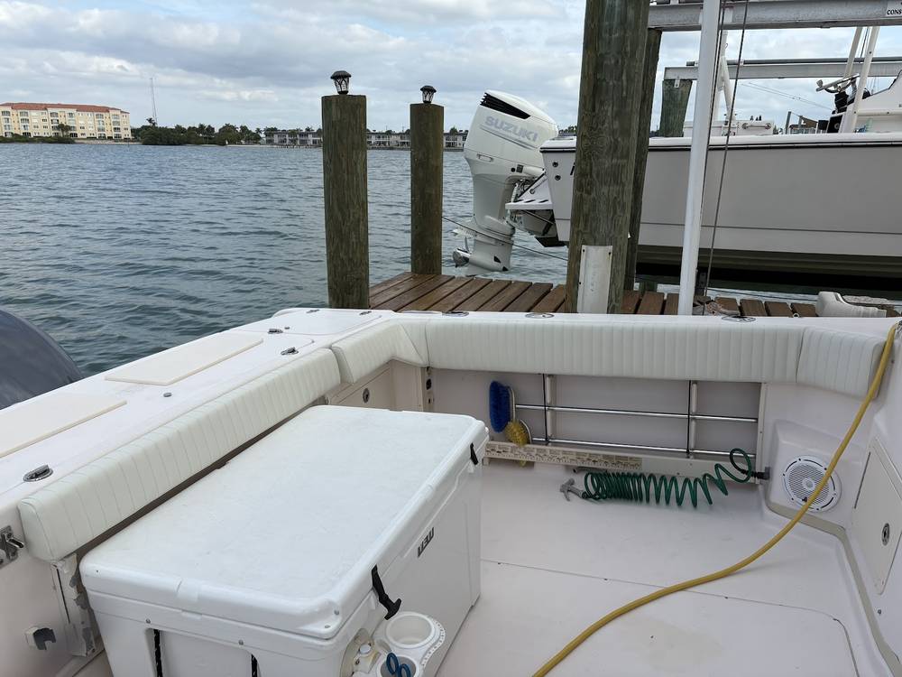 Custom marine cushions and upholstery