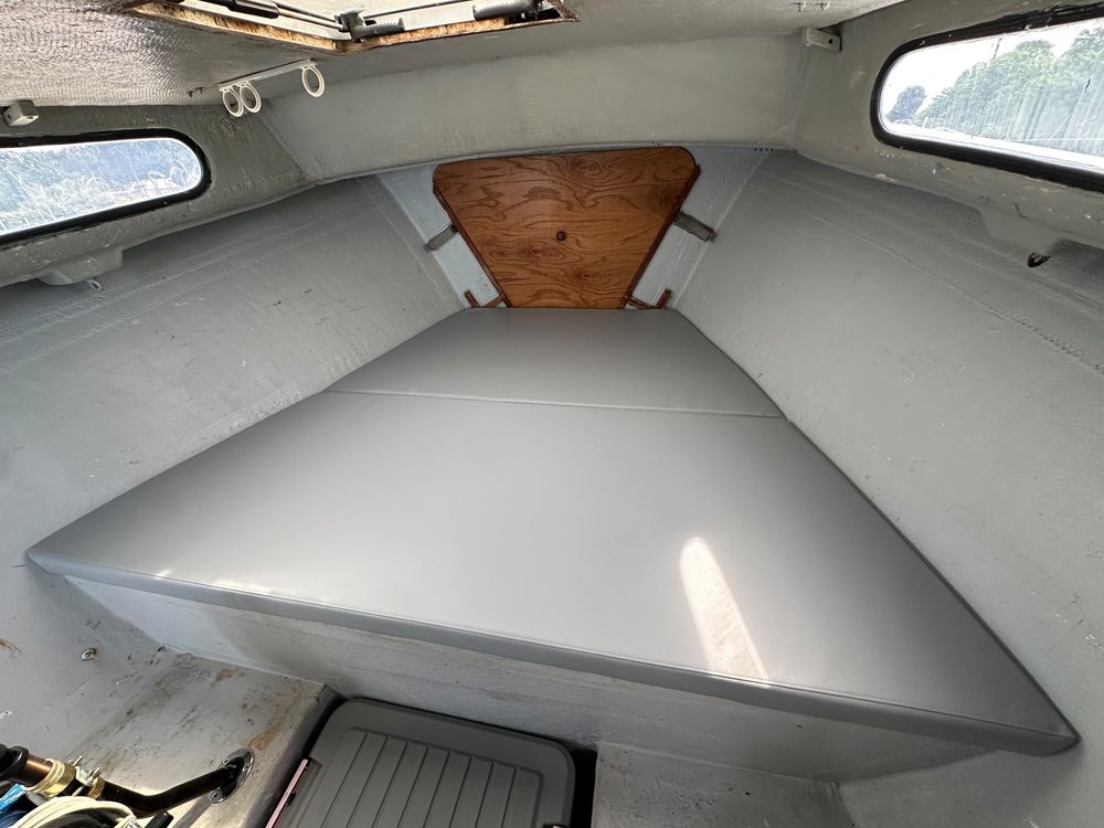 Custom marine cushions and upholstery