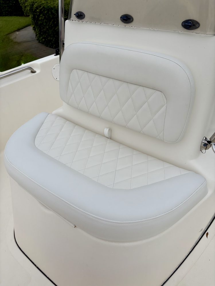 Custom marine cushions and upholstery