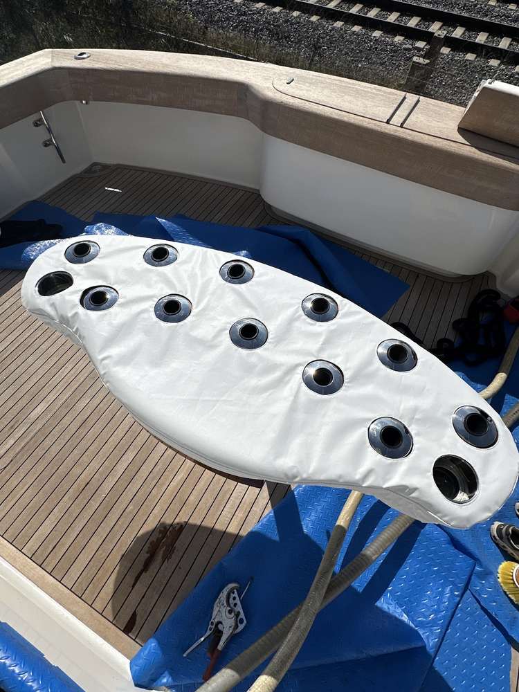 Custom marine cushions and upholstery