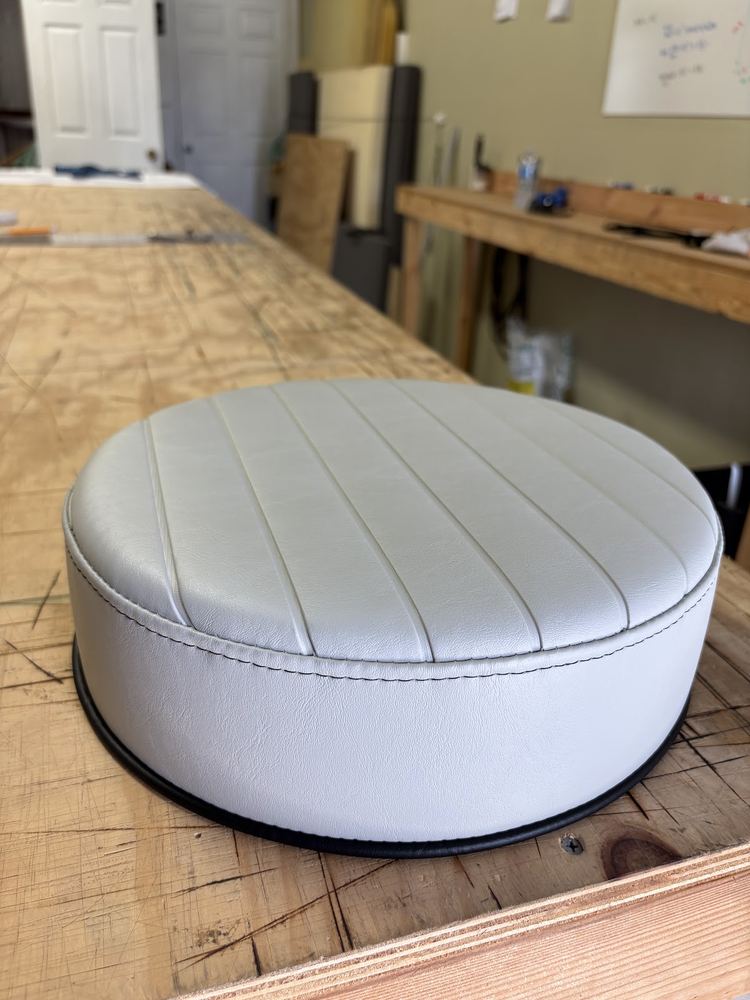 Custom marine cushions and upholstery