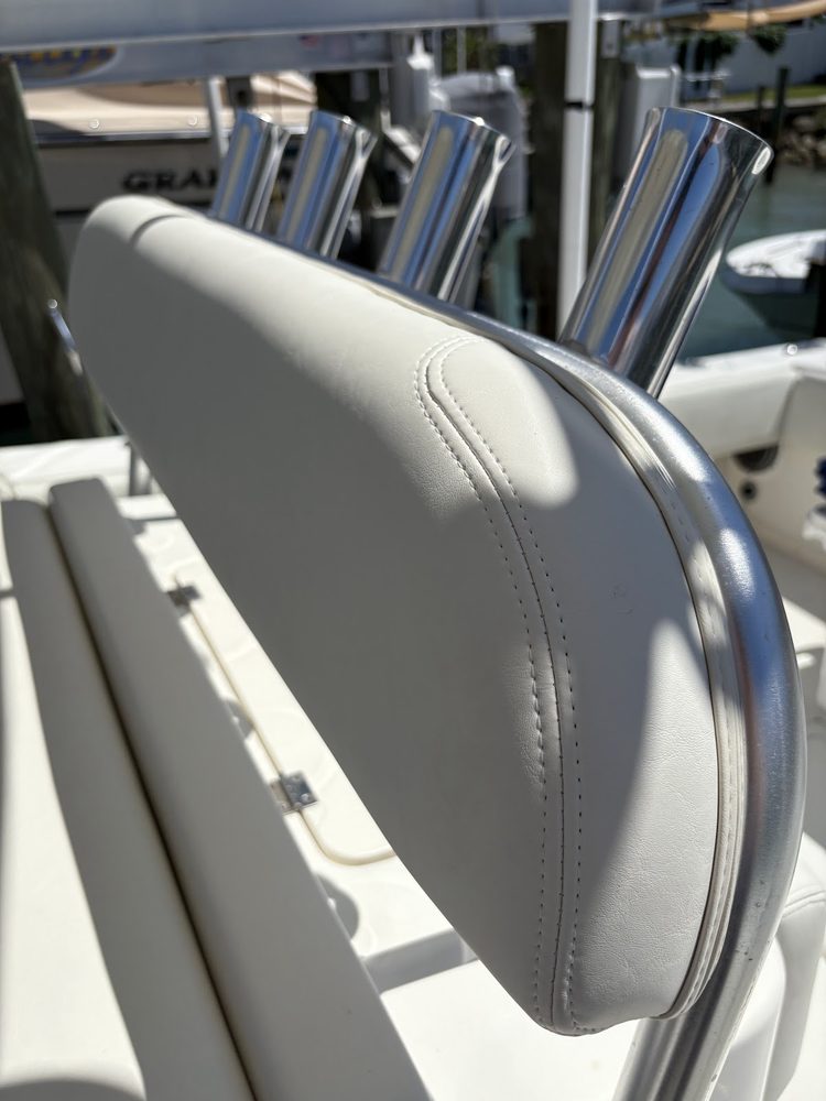 Custom marine cushions and upholstery