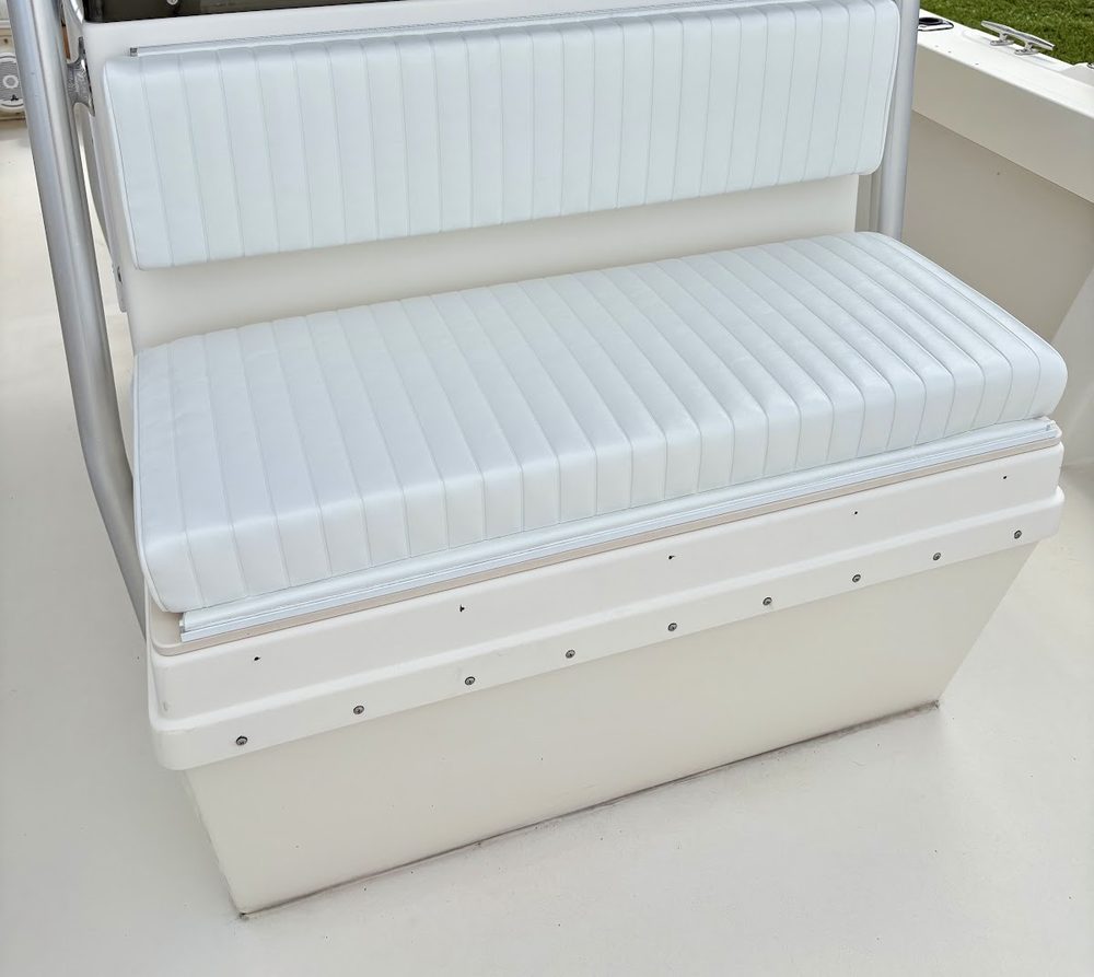 Custom marine cushions and upholstery